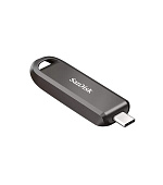 SanDisk Flash Disk 256GB Extreme PRO, USB-C, Šedá