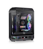 THERMALTAKE Case The Tower 600, ATX, Průhledná bočnice, 2x 140mm Fan, černá